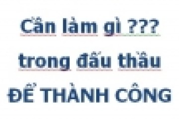 Thông tin hỗ trợ dự án dành cho Nhà Thầu